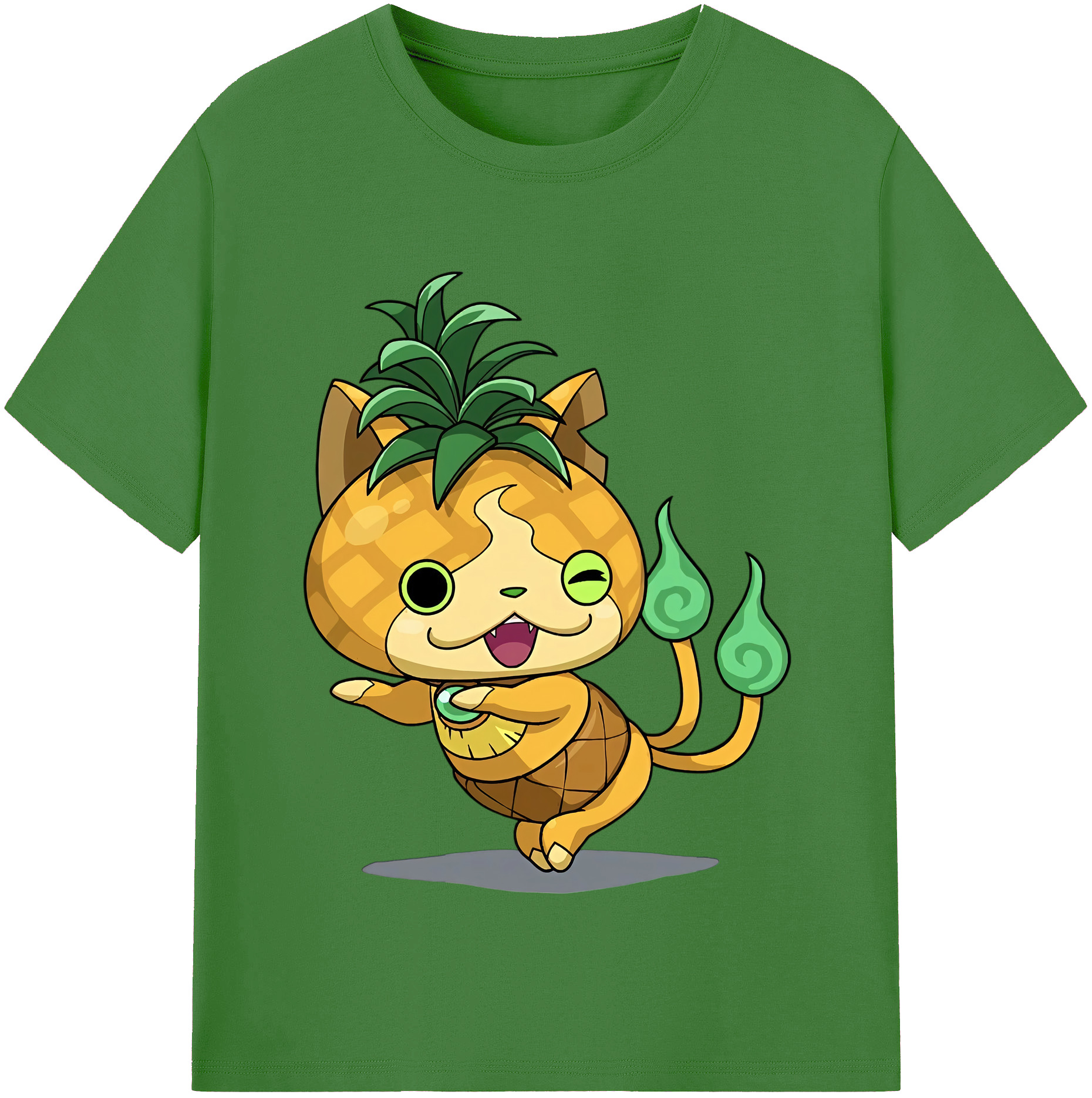 （画像用） 妖怪ウォッチ Yo-kai Watch レディースカジュアルプリントTシャツ（綿100％）